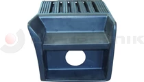 Scania battery cover with steps 