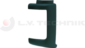 Corner bumper (grey) left