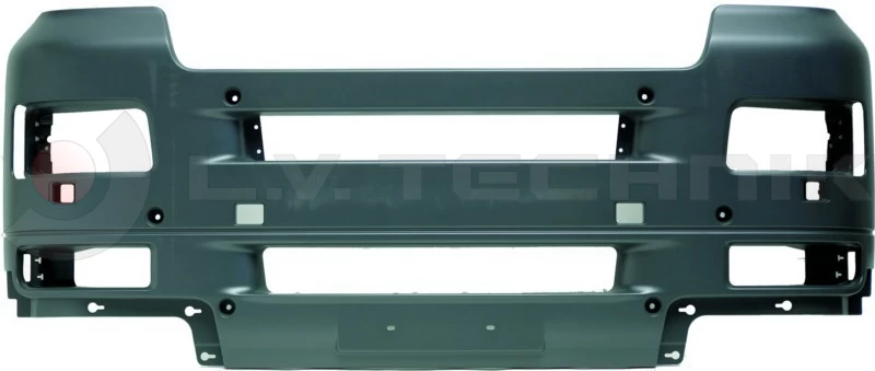 Front bumper for cab XL-XXL (grey) MAN TGA