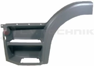 Mercedes Atego Foot step mudguard left