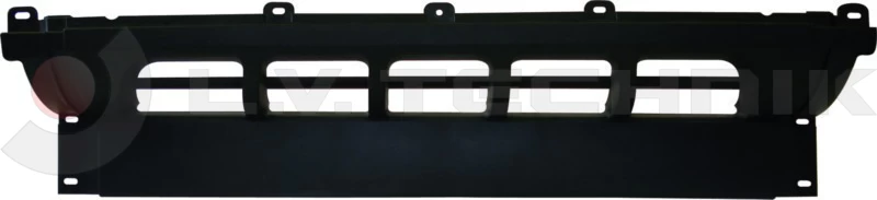 Central spoiler (black) Iveco Stralis 2007