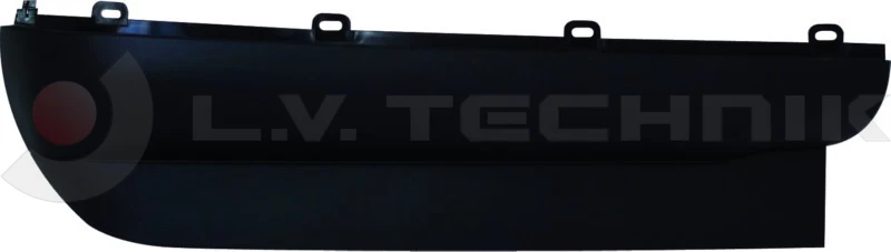 Corner spoiler (black) Iveco Stralis 2007 right