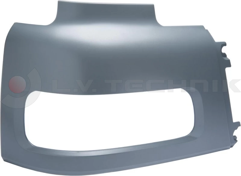 DAF CF headlamp corner grey right