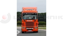 Sun visor acrylic part Scania Highline 4 lamps high