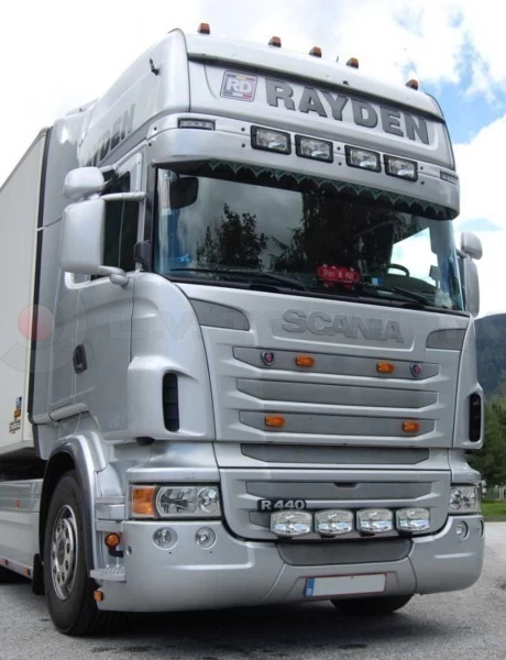 Scania napellenző Topline mély 6 lámpás