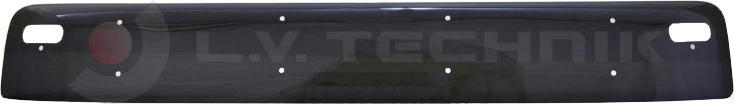 Sun visor acrylic part MAN TGA M/L