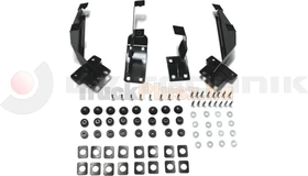 Sun visor bracket set Mercedes Actros MPIII low