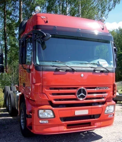 Mercedes napellenző Actros MPII magas első tükrös