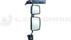 Renault mirror black+motor+heater