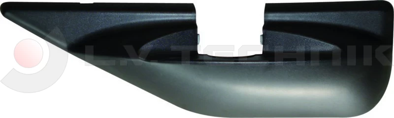 Mirror lower protection bracket (black) Renault right