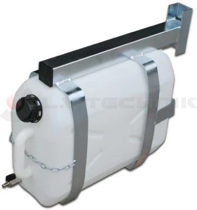 Water tank 25l with bracket