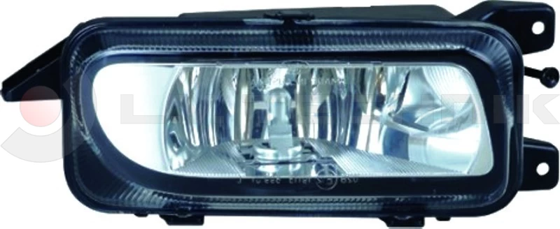 Mercedes Actros fog lamp with E-mark MPII right