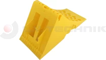 Homologated Yellow Plastic Chock 467x198x225 