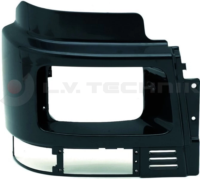 Headlight bezel (black) Volvo FH right