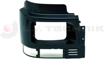 Headlight bezel (black) Volvo FH right