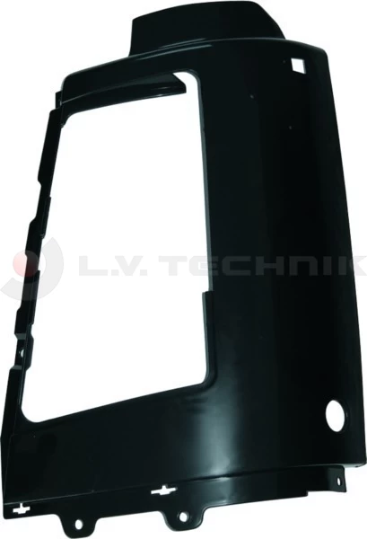 Headlight bezel cover (black) Volvo FHv2 left