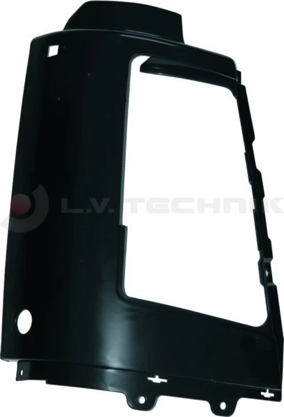 Headlight bezel cover (black) Volvo FHv2 right