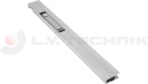 Aluminium side lock 710.8 800mm left