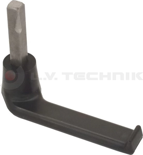 3-point lock handle outer part left