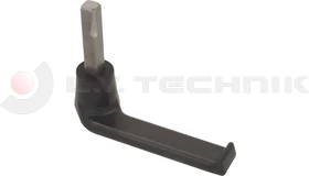 3-point lock handle outer part left