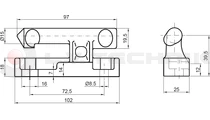 Hinge pin 654N