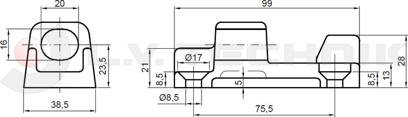 Hinge 654N