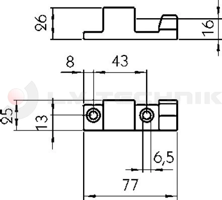Hinge 657