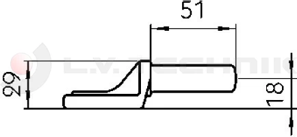 Hinge pin 655/656 