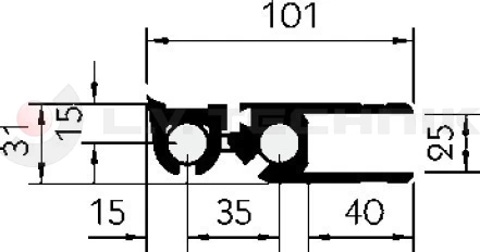 Hinge 800mm