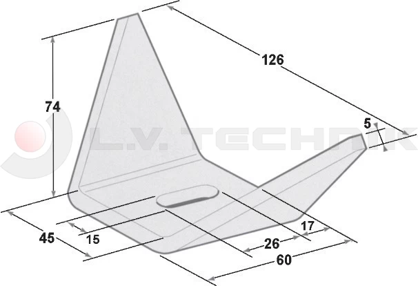 Body mounting bracket light weldable