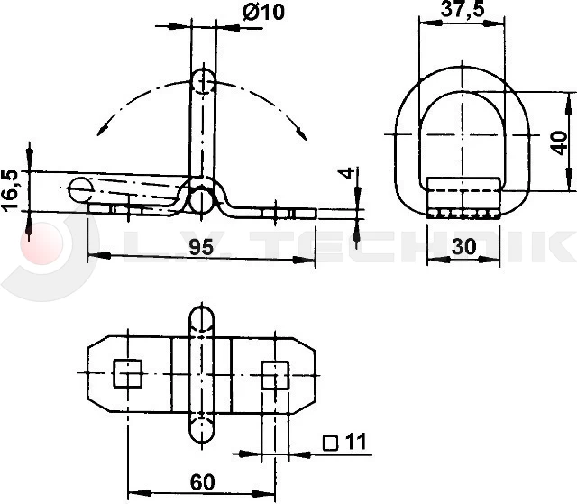 Lashing ring