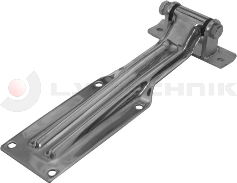 Rear door hinge inox