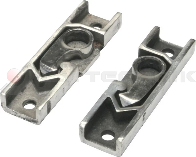 Recessed lock inox