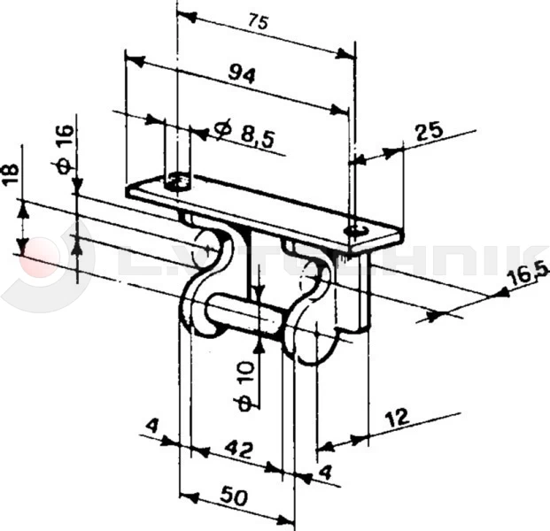 Tipper hinge light