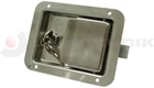 Recessed lock 108x140 inox