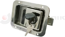 Recessed lock 92x119 inox