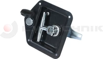 Recessed lock black