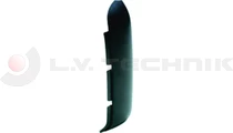 Exterior corner panel (black) Scania CR left