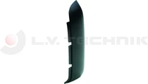 Exterior corner panel (black) Scania CP left