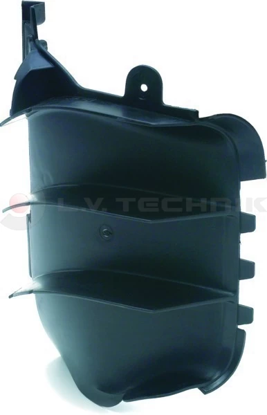 Inner corner panel (black) Scania CP right