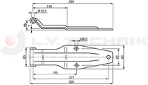 Leaf hinge light