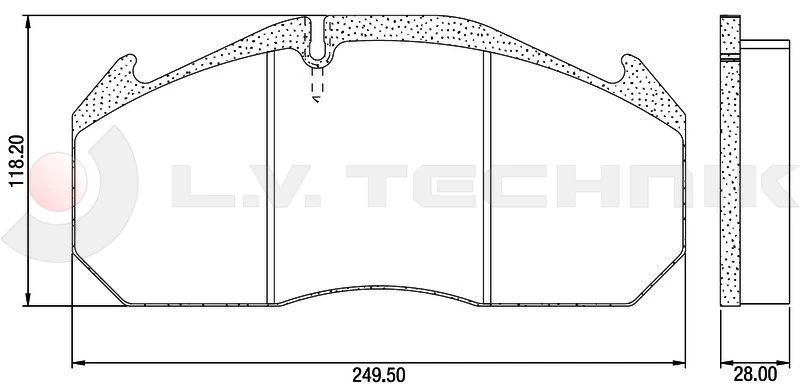 29030 PD/125-K12 Brake Pad FLE1931