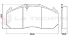 29030 PD/125-K12 Brake Pad FLE1931