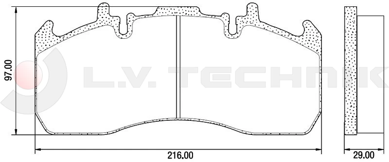 29173 PD/195-K19 Brake Pad FLE1931
