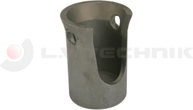 Tipper ball 60mm horizontal socket TIPO II