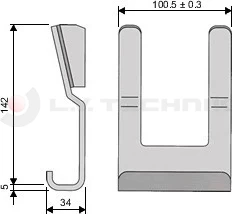 K 20 Kinnegrip-Female part