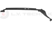 Front terminal spoiler (grey) left