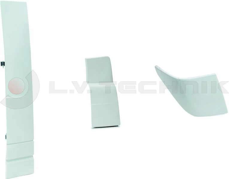 Rear fairing kit (white) DAF left