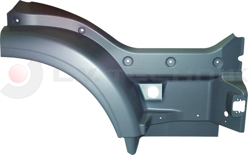 Footstep mudguard (grey) MAN right