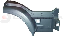 Footstep mudguard (grey) MAN right